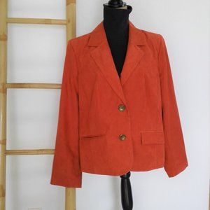 Studio Works  Sz 18   rust jacket
